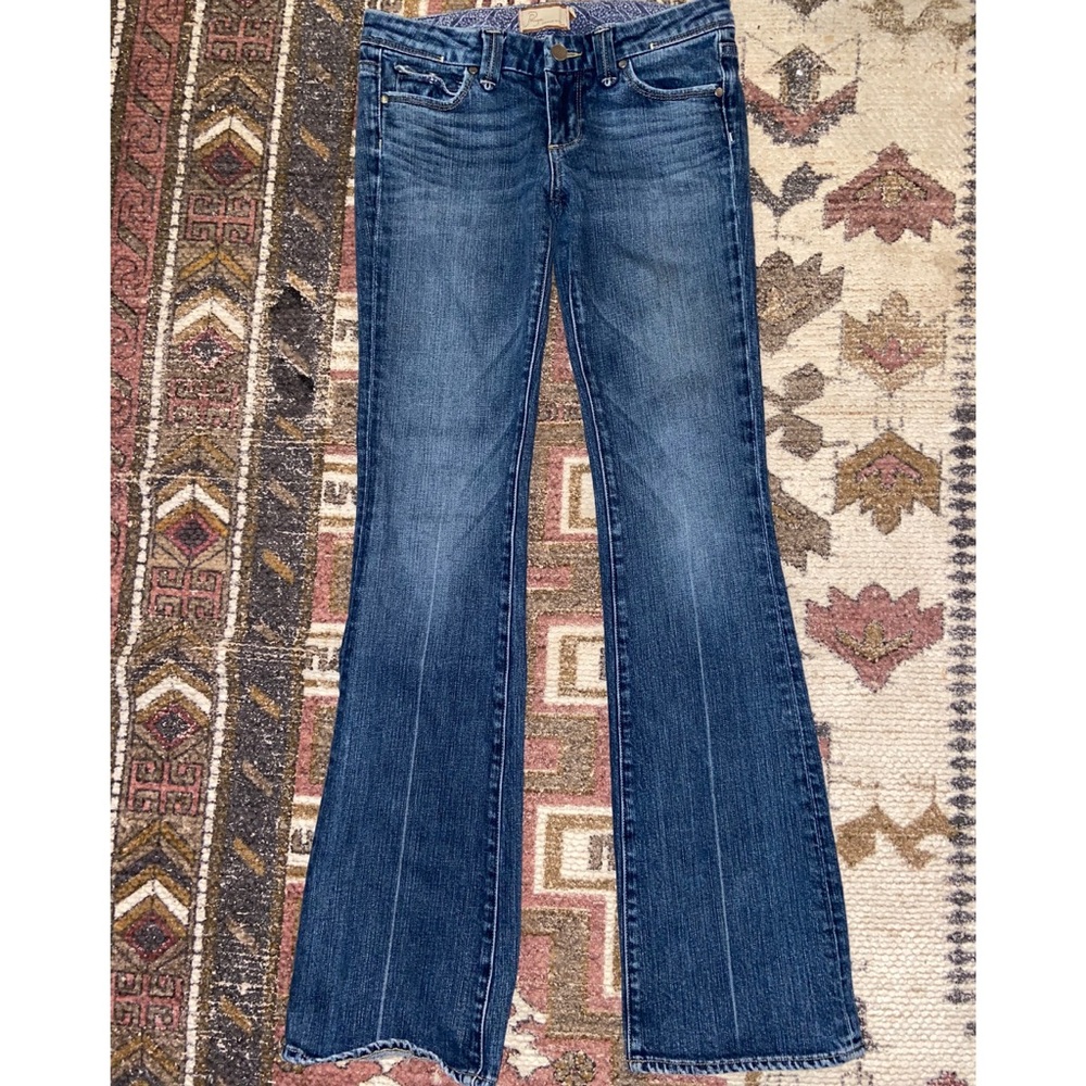 Paige Boot Cut Denim Jeans